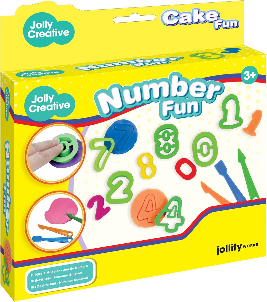 JollyDough Number Party