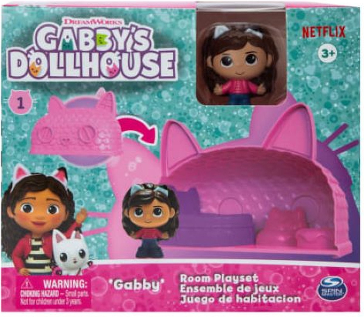 Gabby's Dollhouse Gabby Kamer Speelset