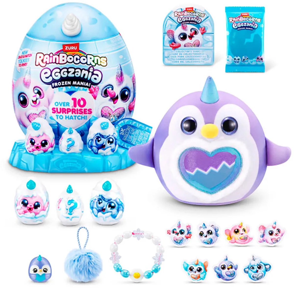 ZURU Rainbocorns Eggzania Frozen Mania