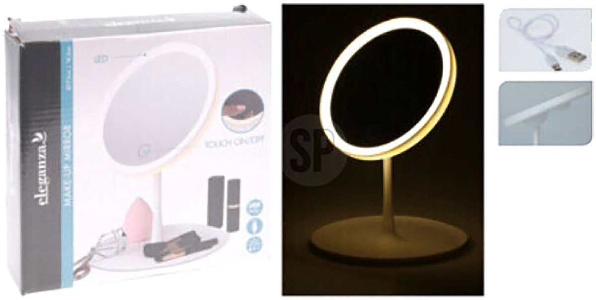 van der Meulen make-up spiegel LED speelgoed