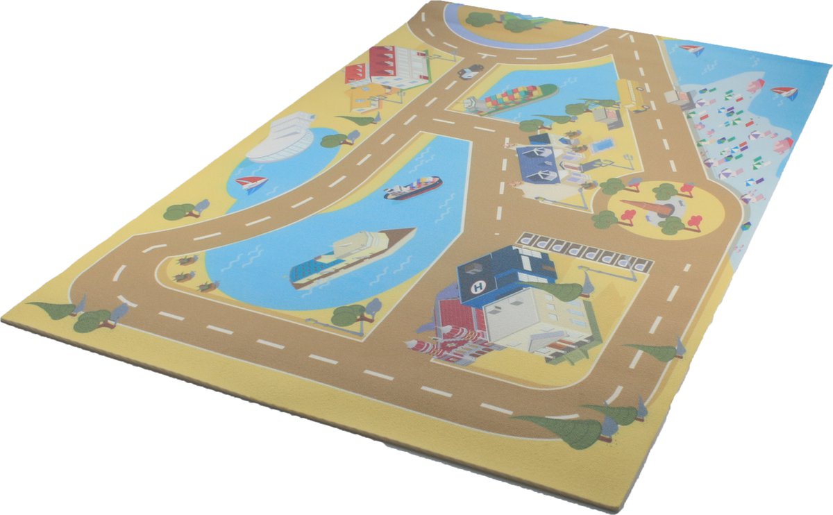 Relaxdays speelmat verkeer C