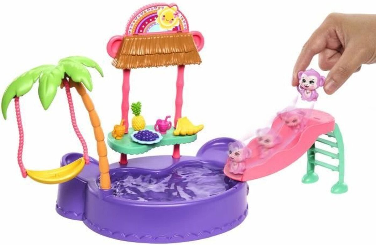 Enchantimals Zon en Strand Apenplonsbad