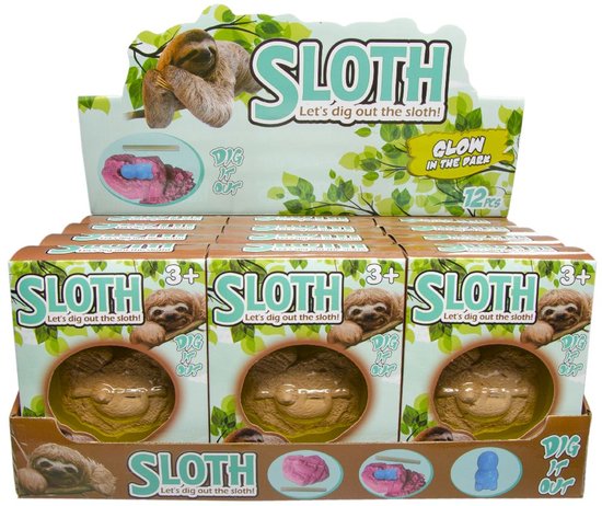 Duckiez Graaf Het Uit! Luiaard - 1 stuk