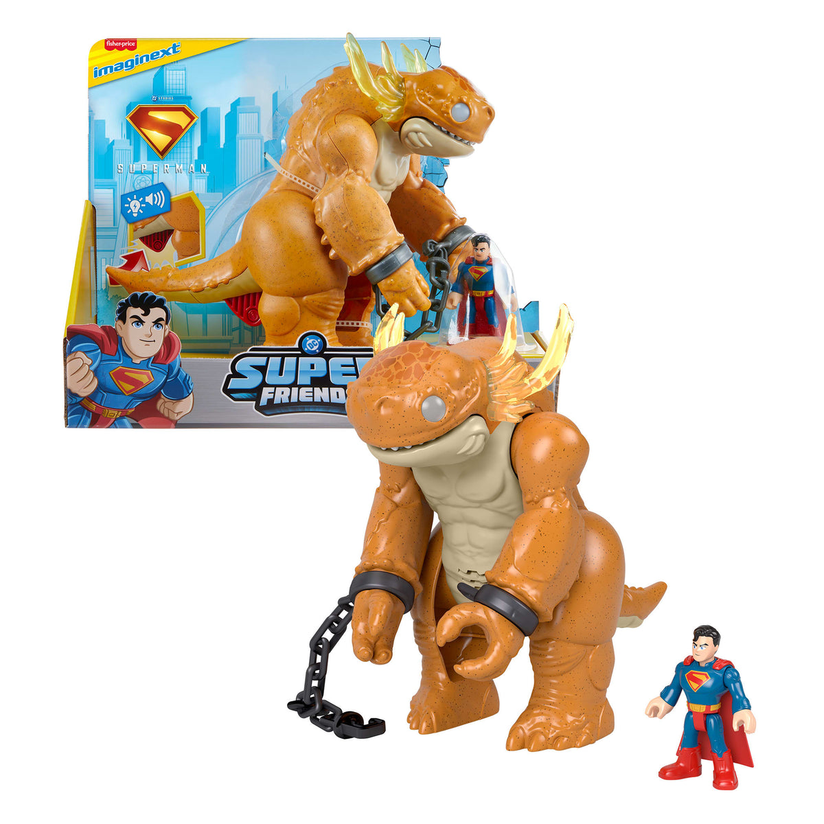 Imaginext Superman vs Kaiju