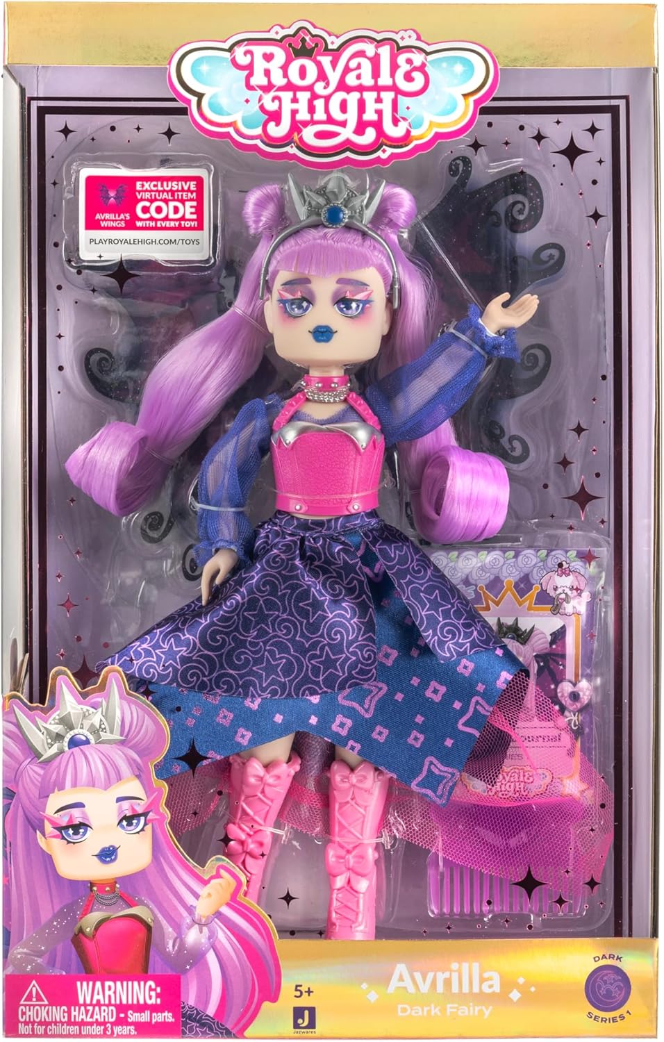Royale High 23 cm Avrilla The Dark Fairy