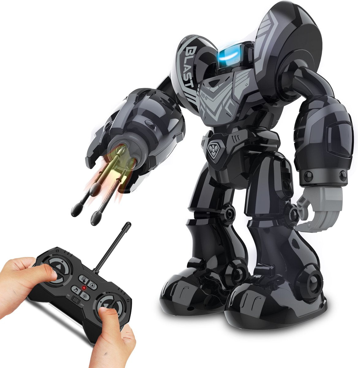 Robot Robo Blast zwart 34cm