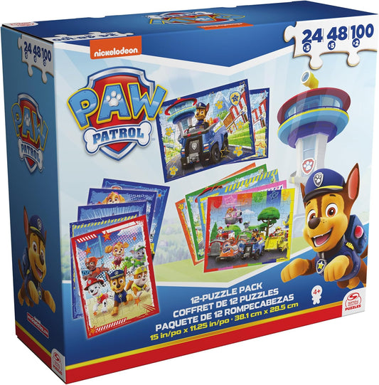 Paw Patrol | 12 Puzzle Pack