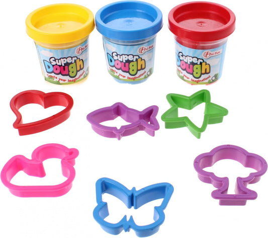 Toi-Toys Kleiset 6 uitsteekvormen