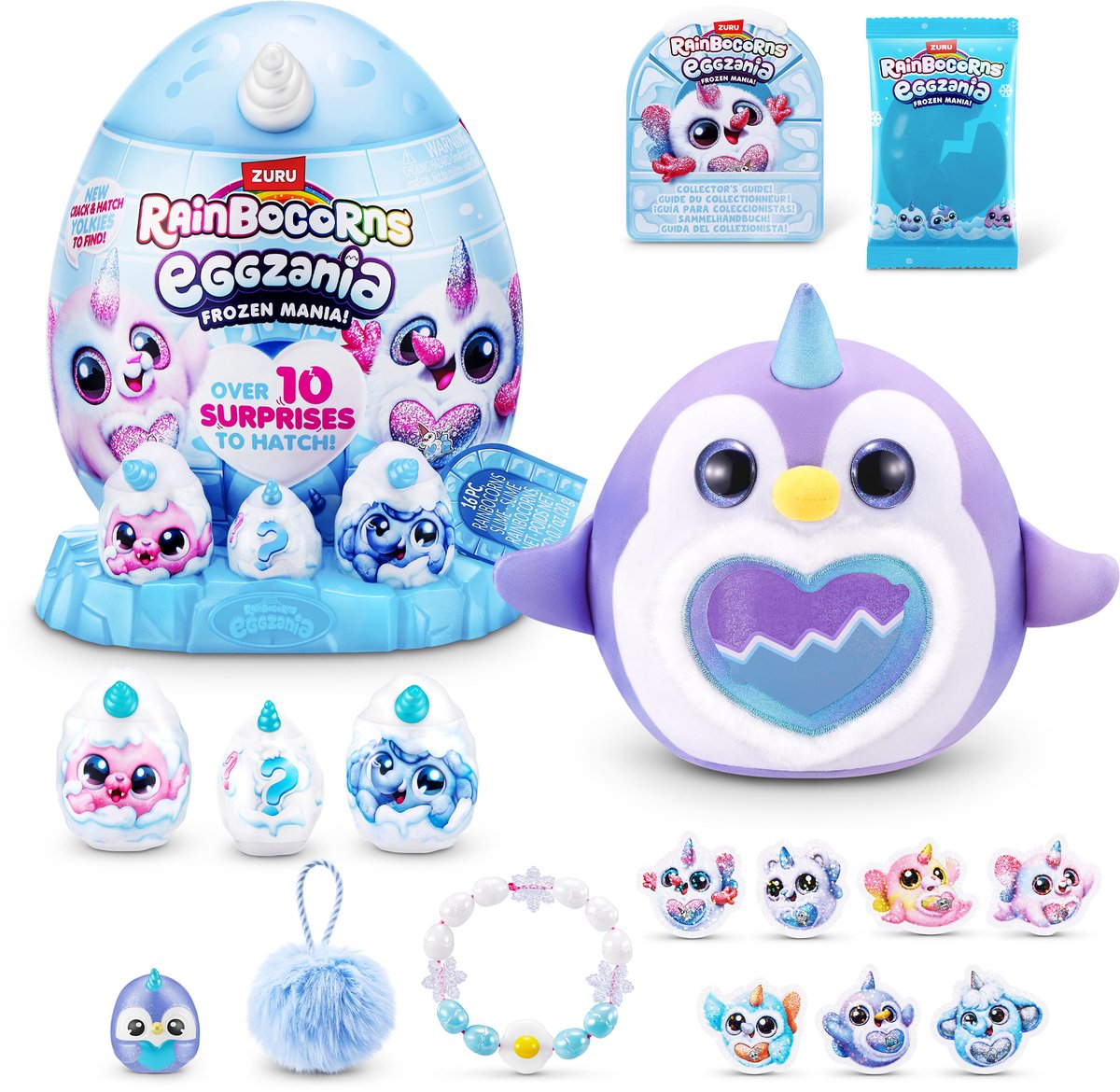 ZURU Rainbocorns Eggzania Frozen Mania