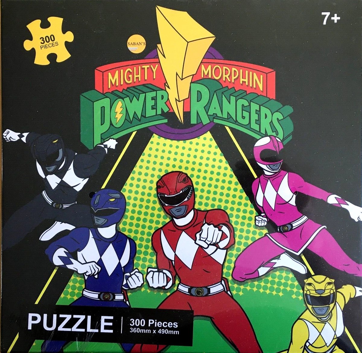 Power Rangers 300 Stukjes Puzzel