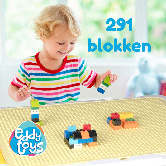 Eddy Toys Bouwblokkentafel 300 Delig