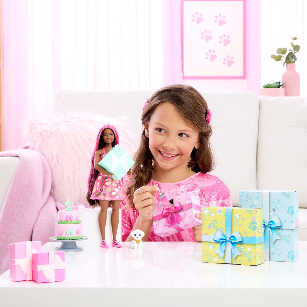 Barbie Uitpakparty Dierenverjaardag