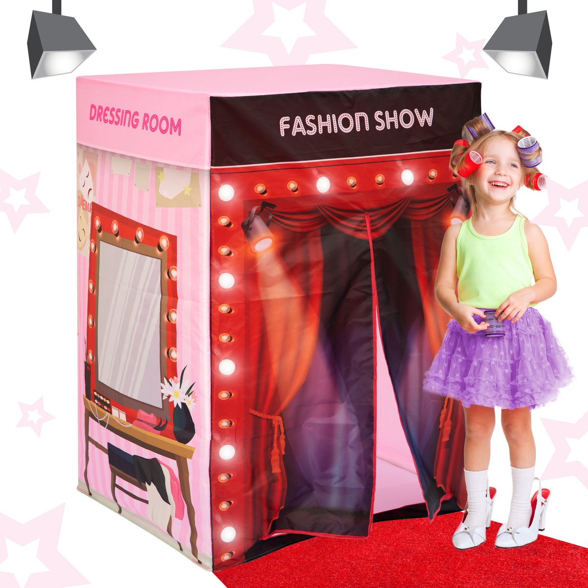 Speeltent Catwalk met Lichteffecten