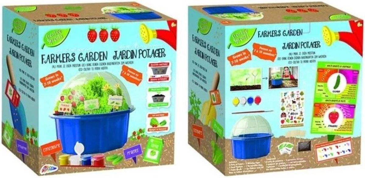 Laat je eigen boerentuin groeien