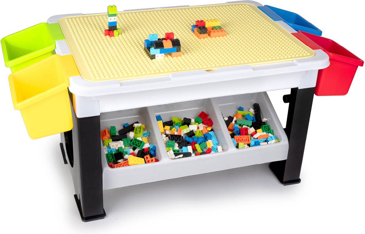 Eddy Toys Bouwblokkentafel 300 Delig