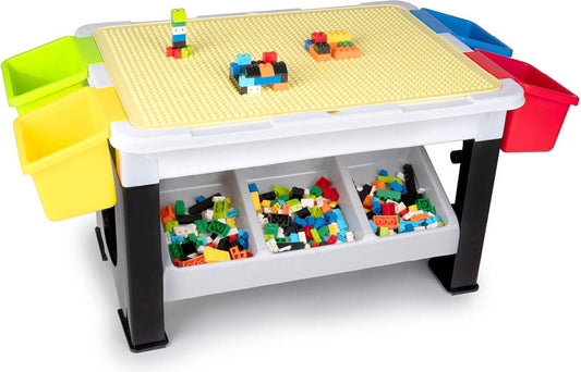 Eddy Toys Bouwblokkentafel 300 Delig