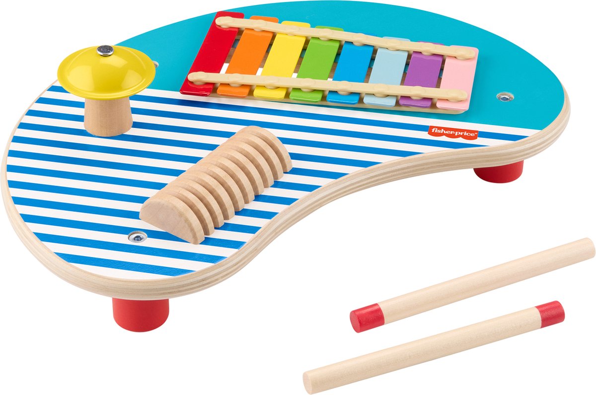 Fisher-Price Houten Muziektafel 3-delig