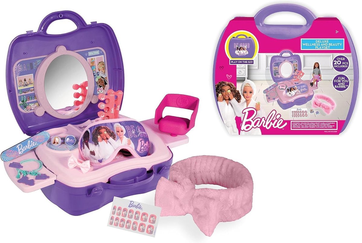 Barbie 20 Delig Wellness Speelset