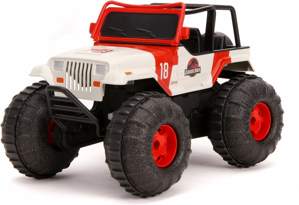 Jurassic World RC Sea and Land Jeep 1:16