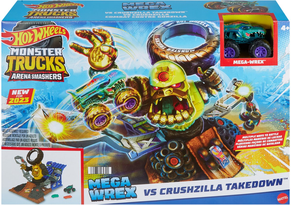 Hot Wheels Monster Trucks Smashers Gorilla