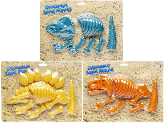 Zandvormen Dinosaurus 7-delig
