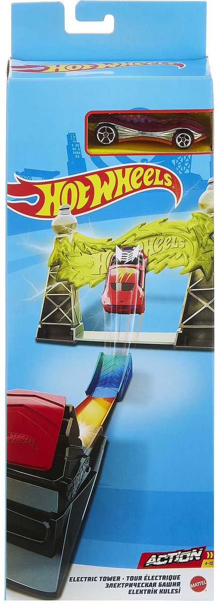 Hot Wheels Action Electric Tower Speelset
