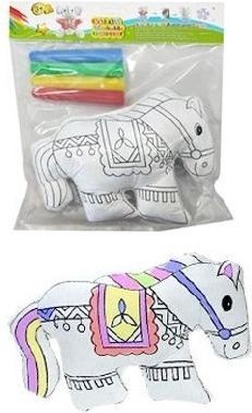 Lg-imports Kleur Je Eigen Eenhoorn Uitwasbaar 20 Cm