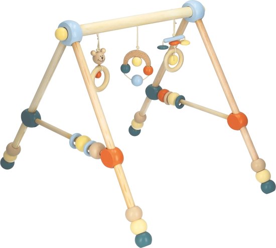 Bieco Beer Verstelbare Houten Babygym