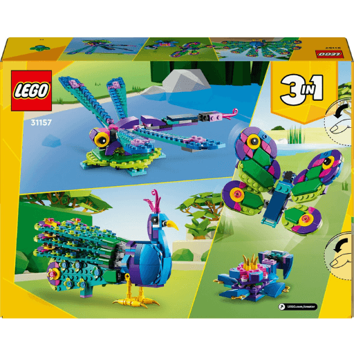 Lego Exotische pauw - 31157