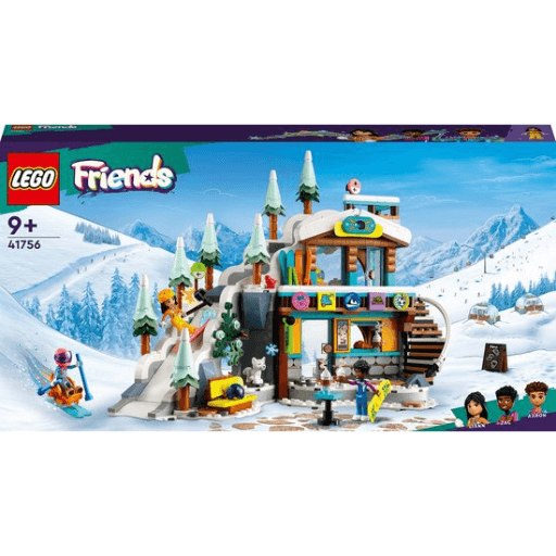 Lego Friends Vakantie skipiste en café  - 41756