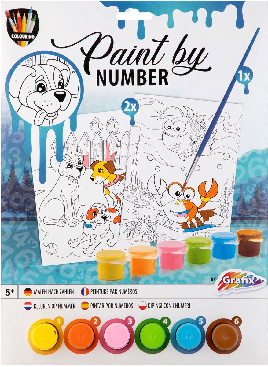 Schilderen op Nummer - Dieren