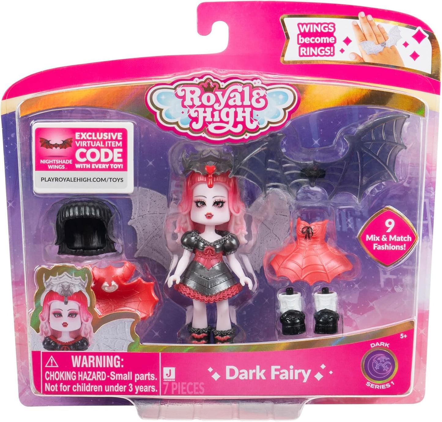 Royale High | Dark Fairy Fashion Doll