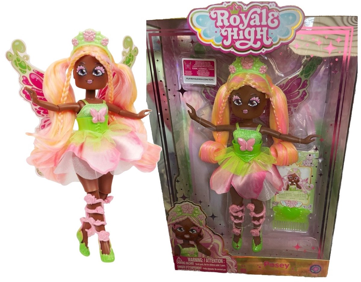 Royale High Posey de Natuurfee Modepop van 23 cm