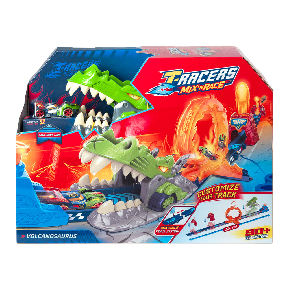 T-Racers Vulkanosaurus racebaan